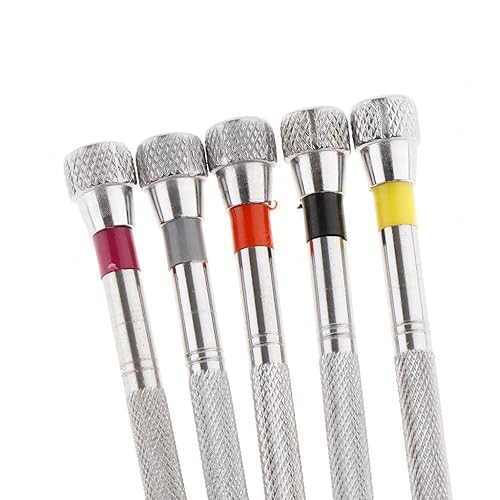 CALANDIS 5Pcs Precision Screwdriver Glasses Jewelry Watchmaker Watch Repair Tool