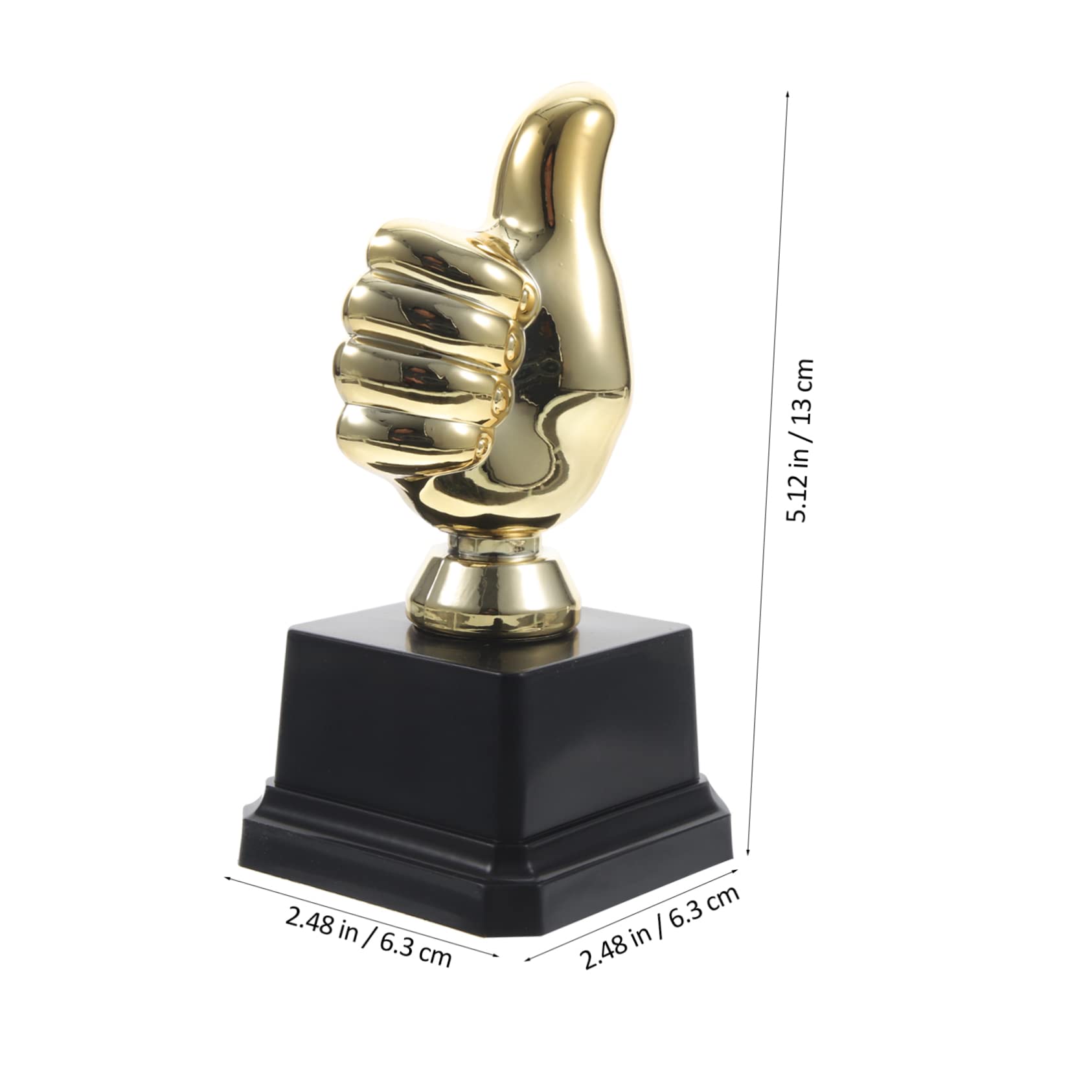 TOYANDONA d'oro Mini Trofei La Competizione Incoraggia Il per di Calcio I Incoraggiano Il Tazza Golden Plastica