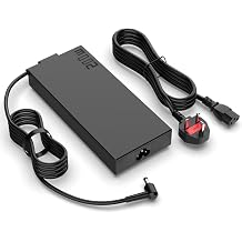 200W AC Charger Compatible with ASUS TUF Dash F15 FX516 FX517 TUF Gaming A15 F15 F17 A17 ROG Strix G15 G17 Zephyrus G15 G14 GA503 GA503QM GA503QS GA503QR ADP-200JB D 6.0 * 3.7mm Power Adapter Cord