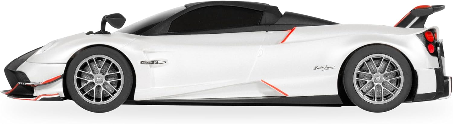 Scalextric C4399 Pagani Huayra BC Roadster – Metallic Pearl White Slot Car
