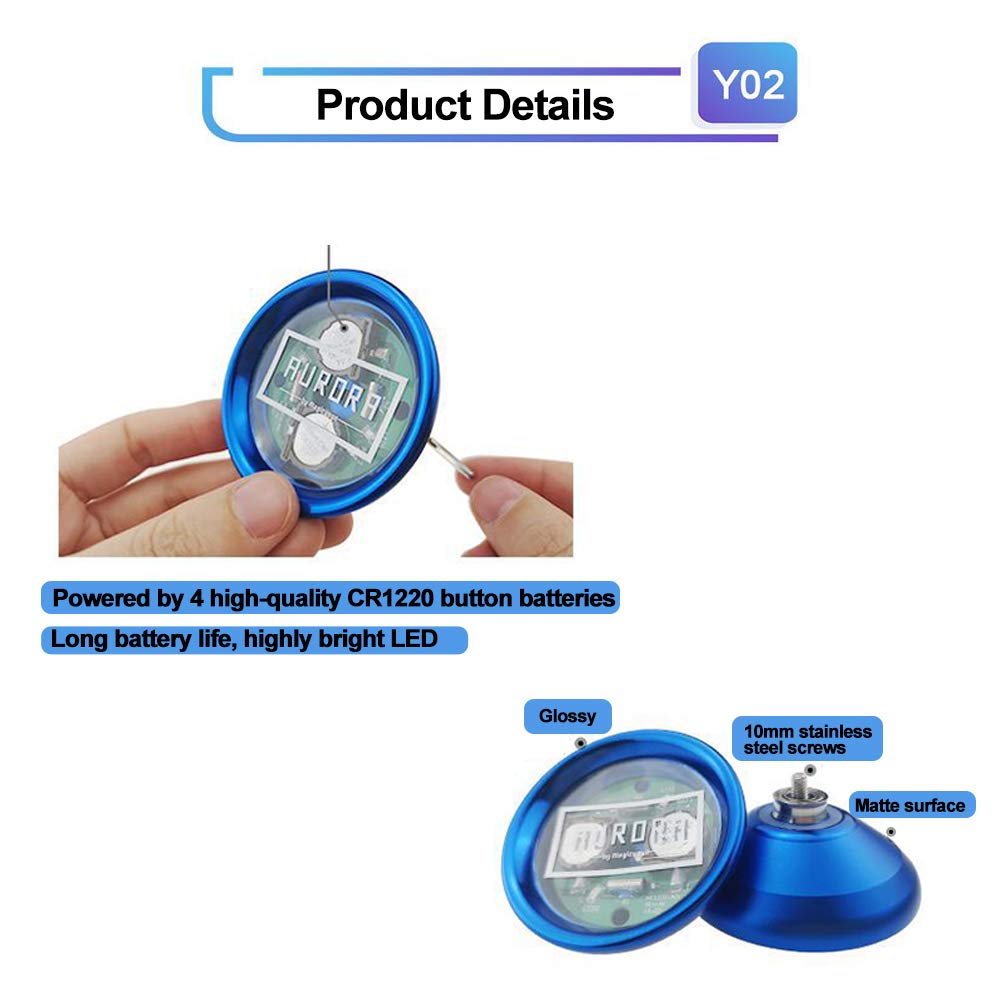 Amazon | GoolRC ヨーヨー yoyo 光るヨーヨー プロ 競争 子供/大人用