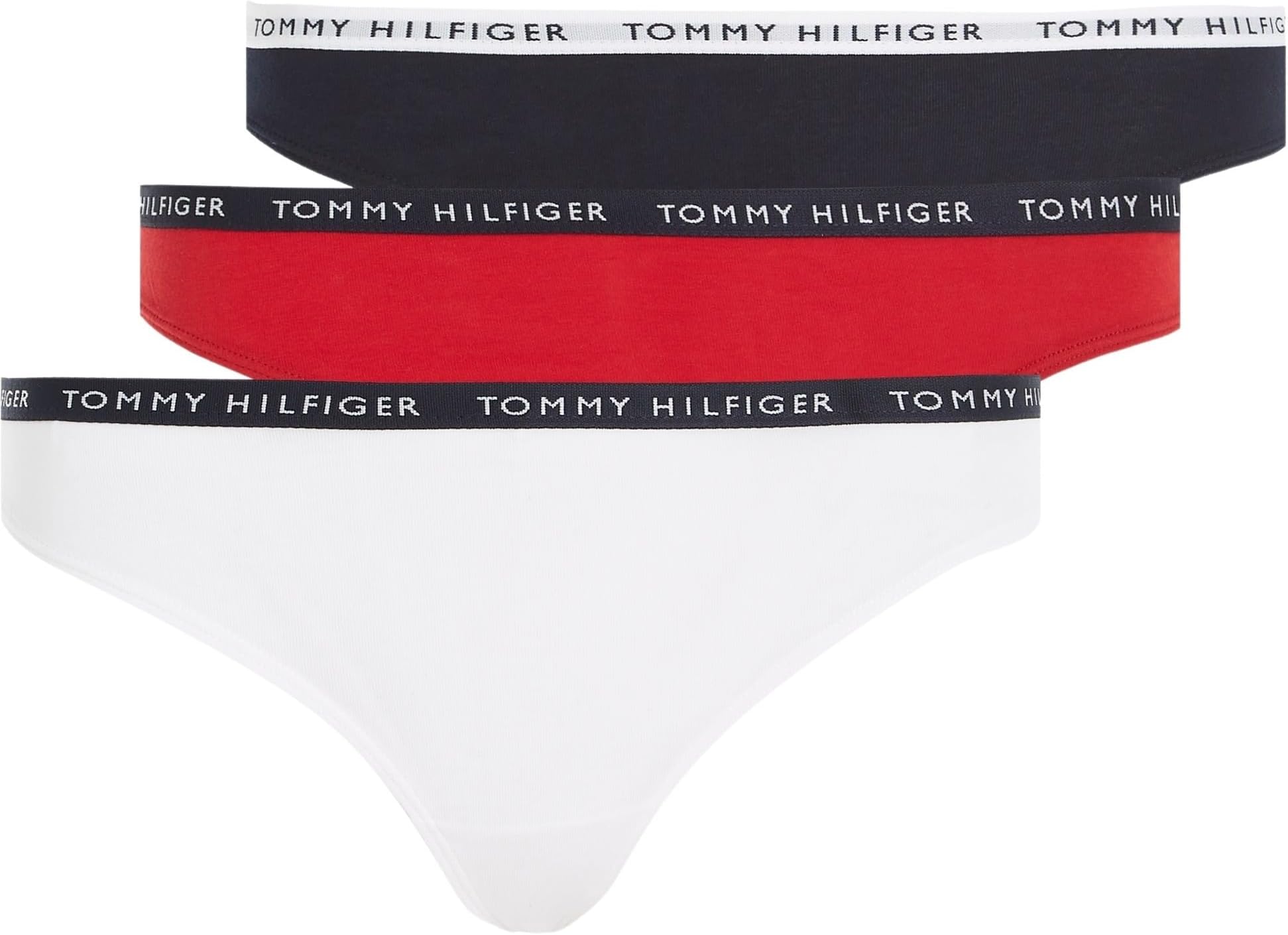 Tommy Hilfiger Women's 3 Pack Thongs