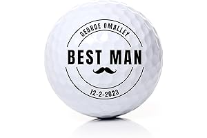 Custom Golf Ball for Groomsmen: The Perfect Proposal or Wedding Party Gift