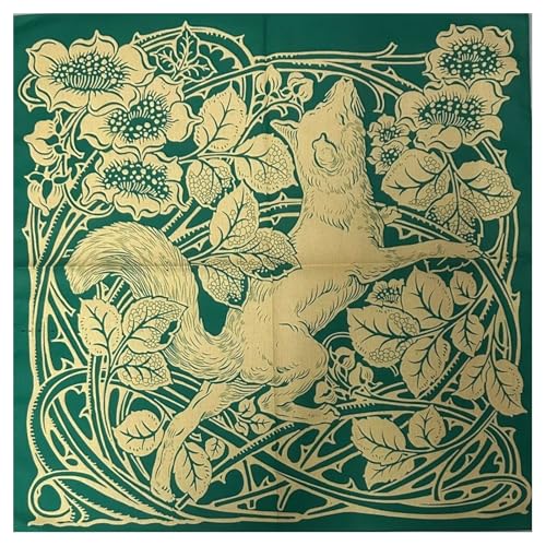 Uqezagpa Foulard carré tendance polyvalent pour sports de plein air, mouchoir coloré pour homme et femme, Vert, Taille unique