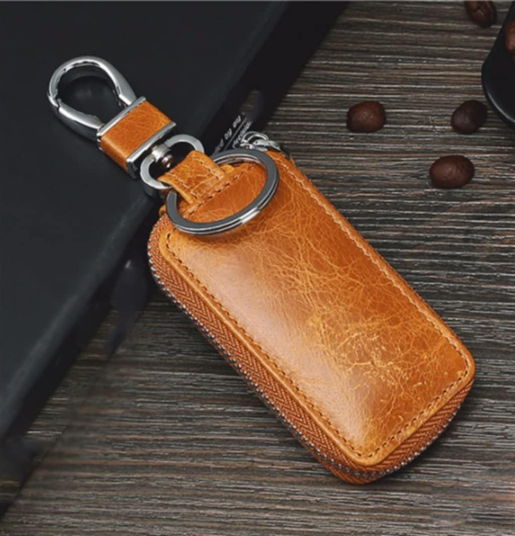 Auto Universal Men's And Women's Key Protection Cover Zipper Waist Hanging Bag Buckle Portable