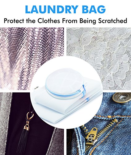 Plusmart Delicate Clothes Laundry Wash Bag, Mesh Laundry Bag For Delicates,Mesh Lingerie Bag, Bra Garment Laundry Bag Mesh, Underwear Wash Bag, 5 Pack #TOP3