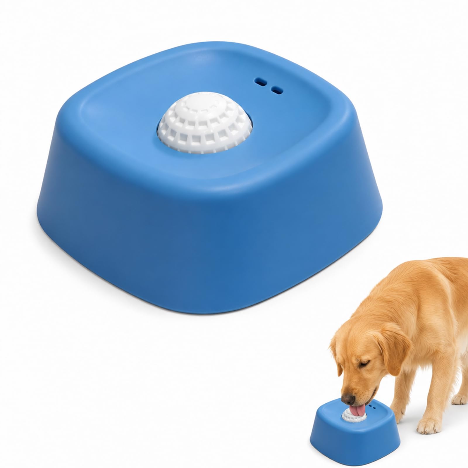 Dog Licking Bowl with Ball, Slow Feeder Dog Bowl for Liquid Treats, Interactive Lick Ball for Dogs with Dental Issues, Post-Operative Recovery and Anxiety Relief, Easy to Clean Feeding Bowl