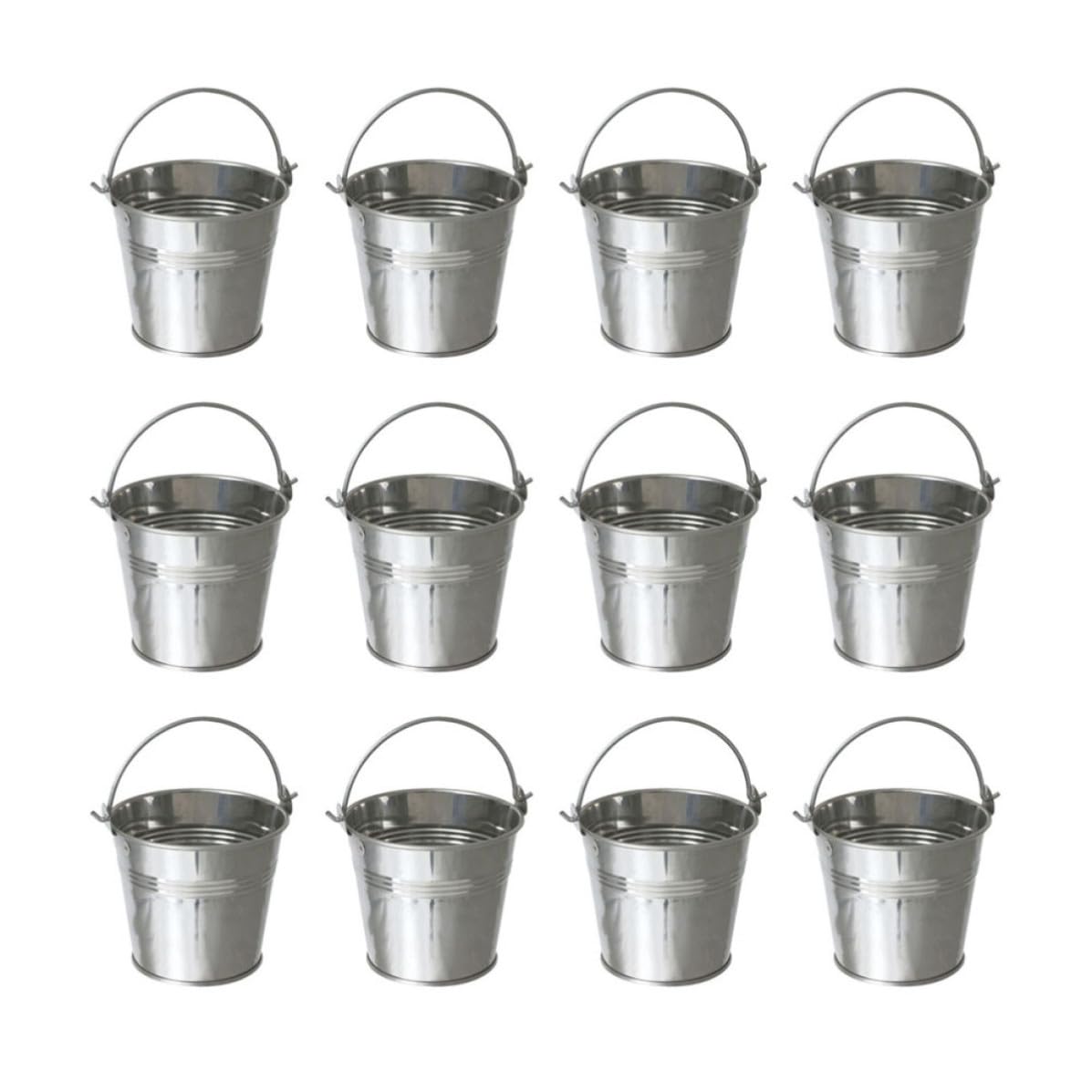 Seau en fer-blanc décoratif pour sublimer votre bureau et fenêtre