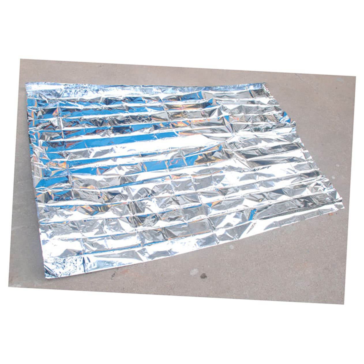 HAKIDZEL 5Pcs Heat Reflective Emergency Blanket Multi Use Film Warm Keeping Slices for Greenhouse Gardening Outdoor Survival