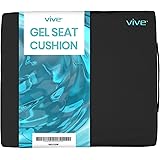 Vive+Wheelchair+Cushion+-+Gel+Seat+Pad+for+Coccyx%2C+Orthopedic+Back+Support%2C+Sciatica+%26+Tailbone+Pain+Relief+-+Waterproof+Cover+%2B+4+Layer+Foam+Support+and+Comfort+-+for+Pressure+Sores+and+Ulcers