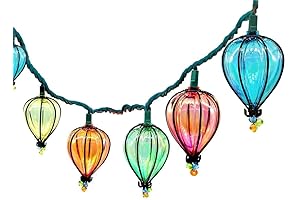 LED Multicolor String Lights: Outdoor Patio Decor for Parties and Celebrations