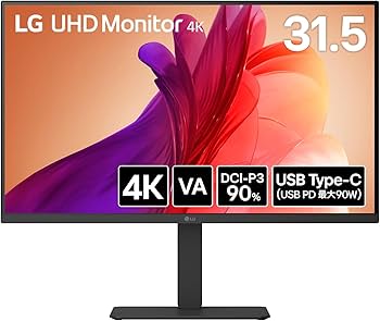 Amazon.co.jp: LG モニター ディスプレイ LG UHD Monitor 4K 32U720A-B