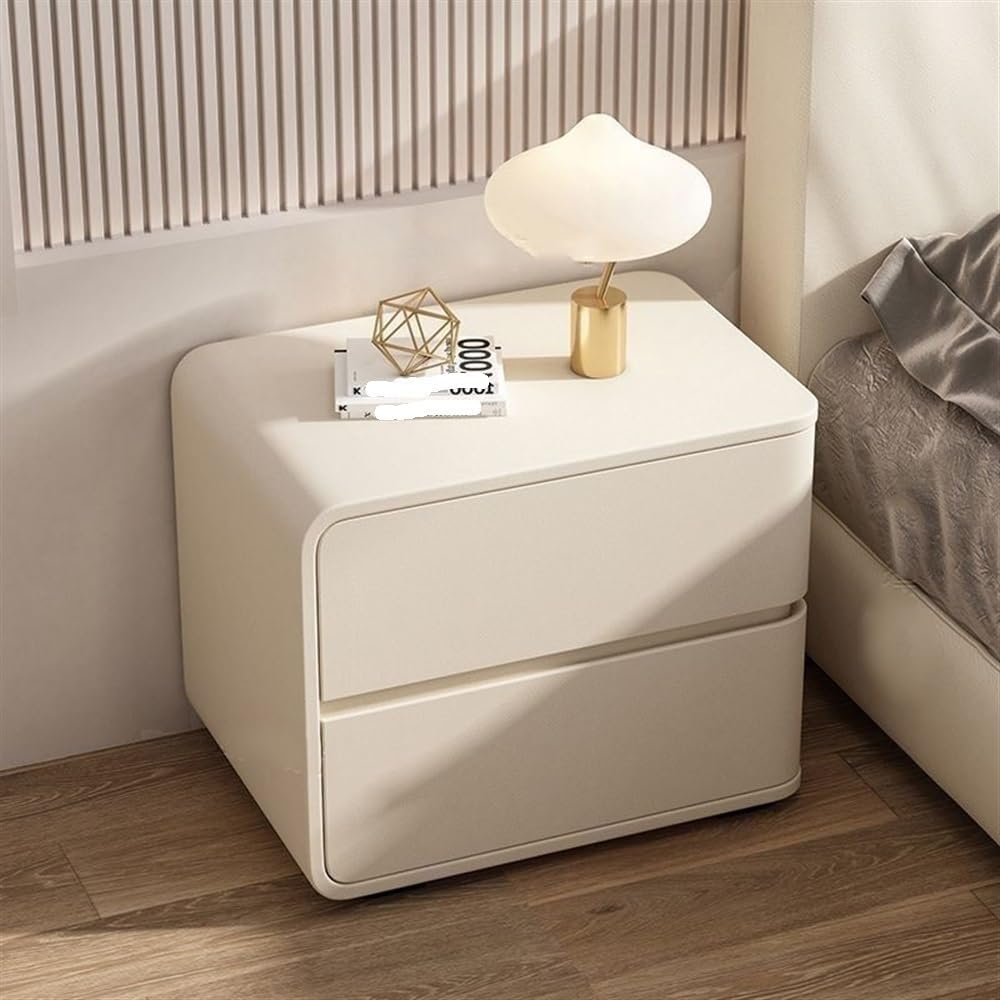 Amazon.com - ROPSHTSF Modern and Simple Bedside Table, Solid Wood Night ...