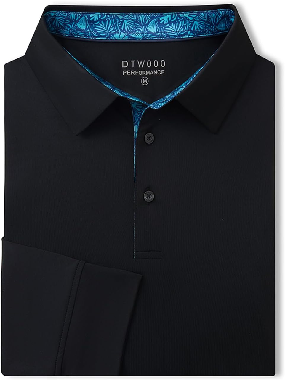 Men's Polo Shirt Long Sleeve Casual Solid Dry Fit High Performance Designed Collared Golf Men's Polo Shirt - Image 4