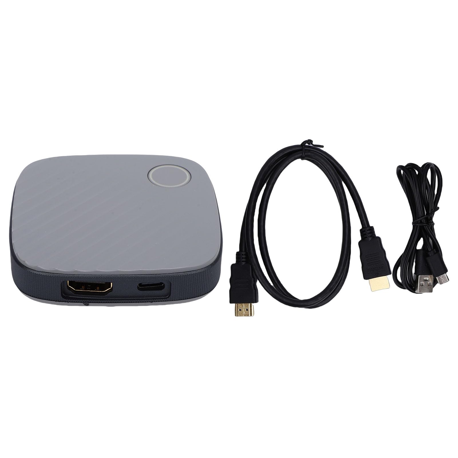 Asixxsix Adattatore Display HDMI Wireless, Dongle Mirroring Schermo Dual Band 4K 2.4G 5G per Smartphone Tablet Laptop, Plug Play, Trasmissione a Monitor TV Proiettore