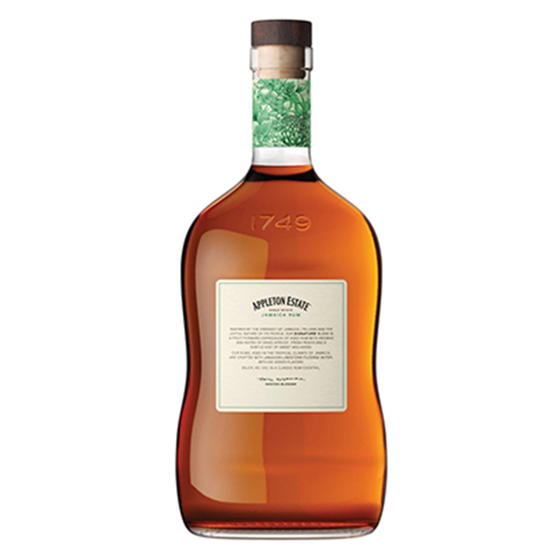 Appleton Estate Signature Blend Rum - Vollmundiger, honigfarbener Jamaica Rum, pur oder für Cocktails und Longdrinks - 1 x 0,7 l