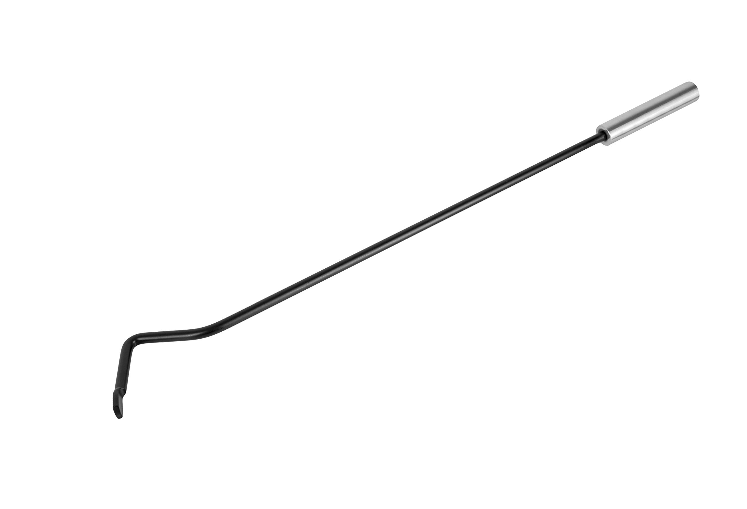 ADGO - Set di attrezzi per camino, 5 pezzi, stile moderno, poker, pennello, paletta, pinza, supporto in acciaio INOX, colore: Nero