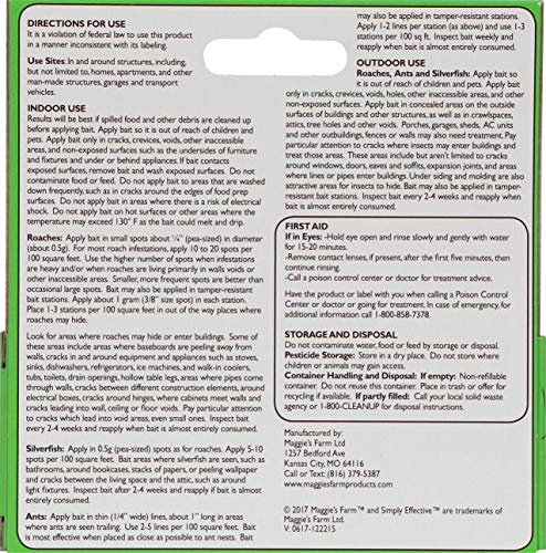 Maggies Farm Mrkg001 Maggie's Roach Killer Gel #TOP1
