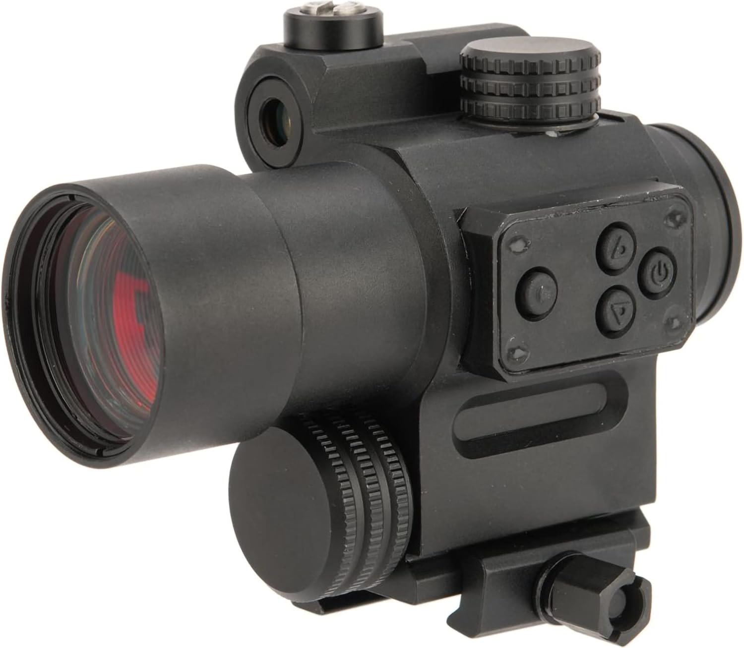 Evike Airsoft - AVNGRS 1x30 Red Dot Sight with Red Pointer