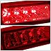 DNA MOTORING 3BL-JGC99-LED-RD Red Lens LED Third Tail Brake Light [Compatible with 99-04 Jeep Grand Cherokee]
