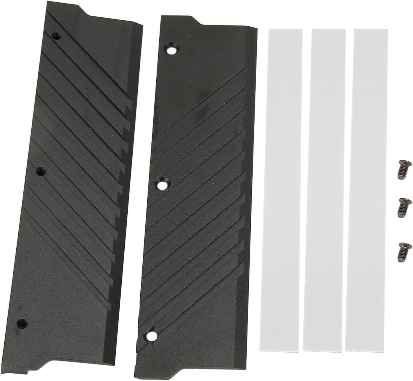 ciciglow DDR5 Heatsink MEO PMOAB G Aluminum Alloy Memory Cooler for Computer Water Cooling System, Efficient Heat Dissipation, Easy Installation, Improve Performance (Black)