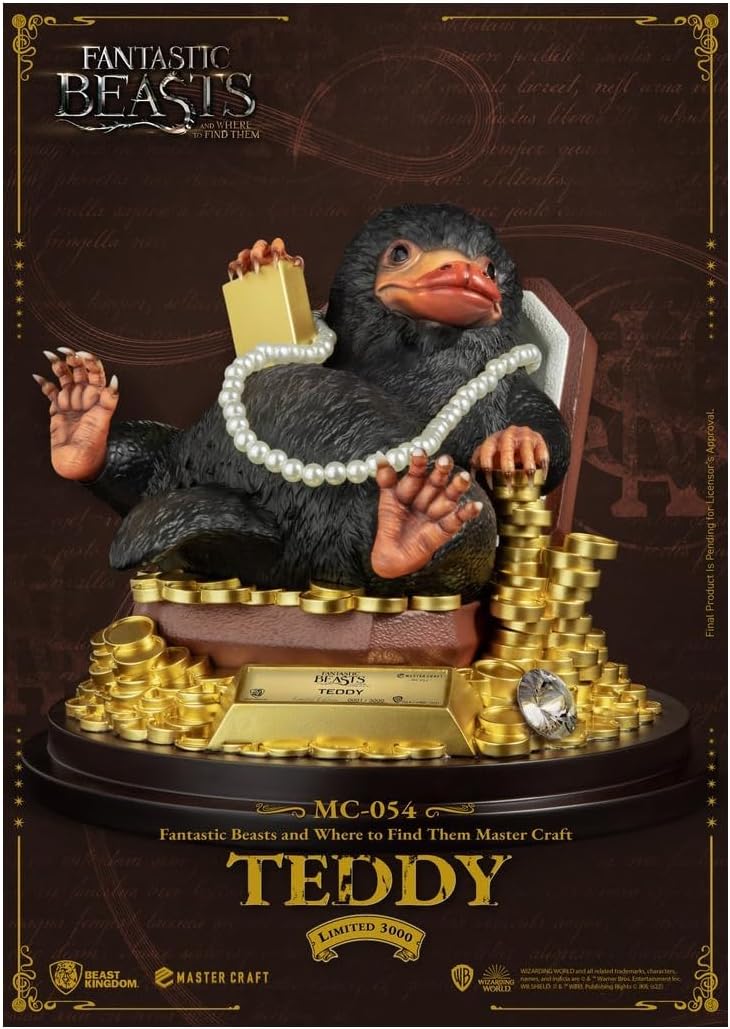 BEAST KINGDOM CO., LTD Fantastic Beasts and Where to Find Them: Teddy Master Craft Statue
