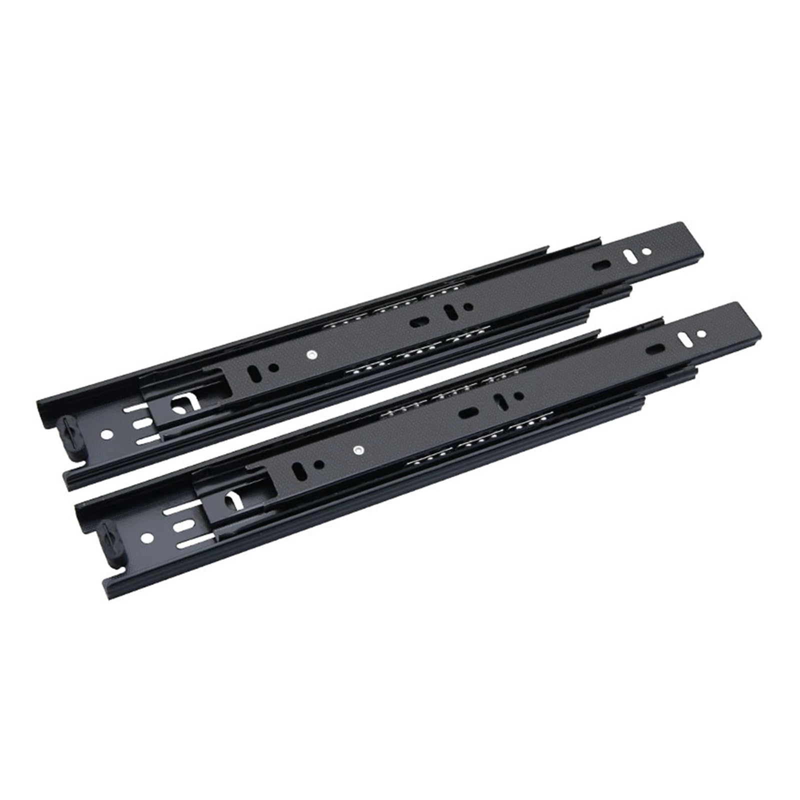 Drawer Slides，1pair 10"-22" Full Extension Slides Rail Heavy Duty Soft Close Ball Bearing Track 3-Section Furniture Sliders(Buffer,22inch)(Normal,20inch)