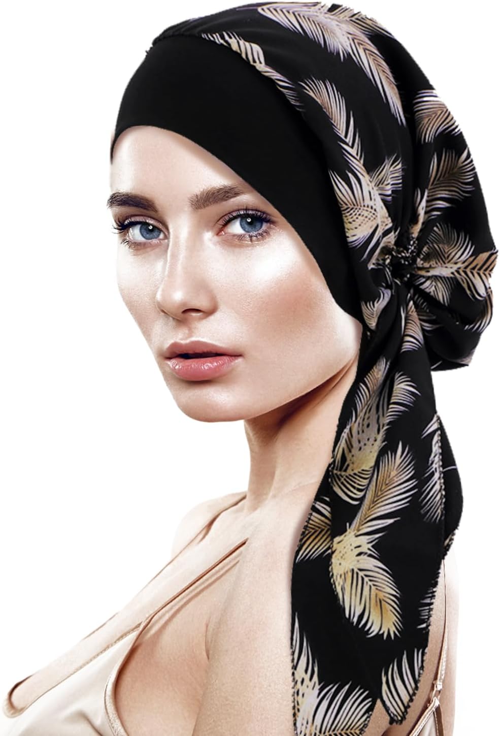 VEKXARHead Scarves for Women Chemo Headwear Sufferers Turbans Women's Fashion Head Scarf Chemo Hats Sun Protection Head Scarf