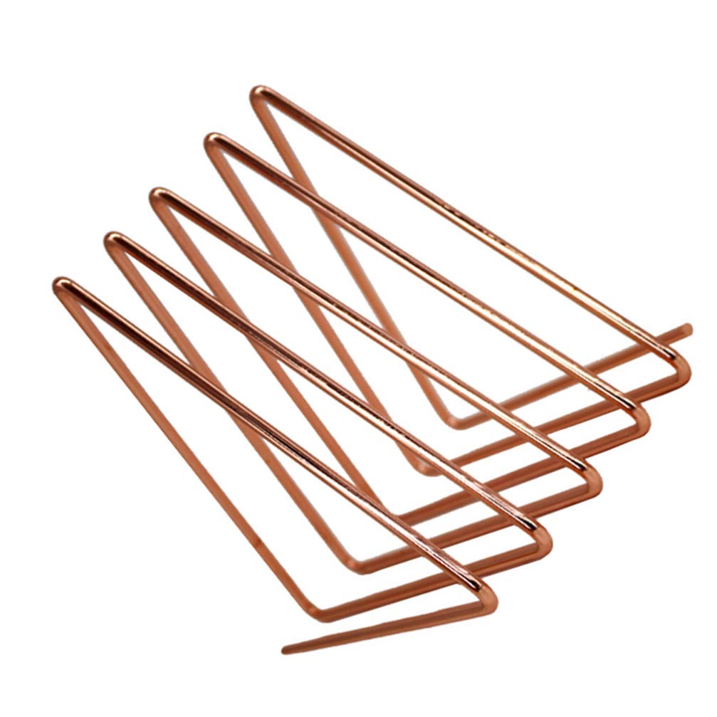 Metall Desktop Bücherregal Magazin Zeitung Buch Halter Rack Neuheit Buchstütze Rose Gold /897