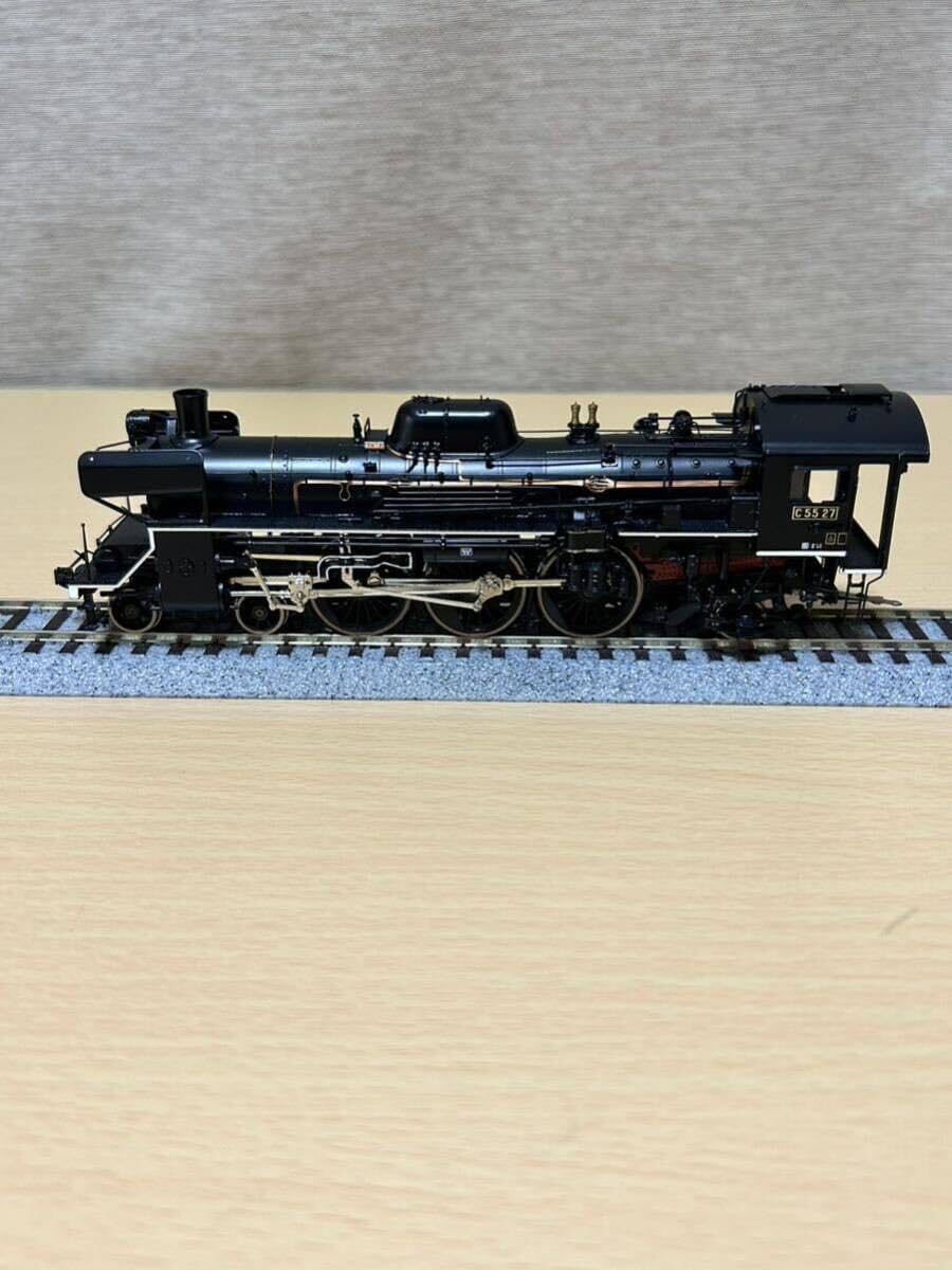 【極美品・未走行】天賞堂 国鉄 C55 27号機 蒸気機関車 九州タイプ 極美品・未走行】天賞堂 国鉄 C55 27号機 蒸気機関車 九州タイプ