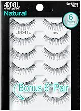 Ardell False Eyelashes, Natural 110, 5 pair + bonus pair Multipack for Eye-Lifting Effect