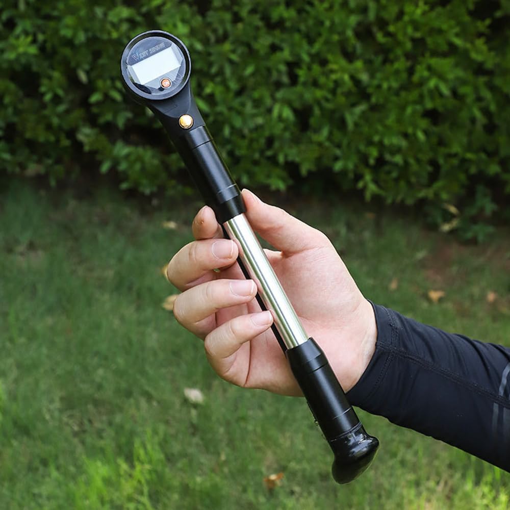Pompa ammortizzatore per bicicletta, portatile, 320 psi, pompa ad alta pressione per forcella anteriore e sospensione posteriore