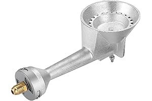 Coleman Propane Burner (High Pressure), Cast Iron Construction Gas Burner Head for Propane Orifice