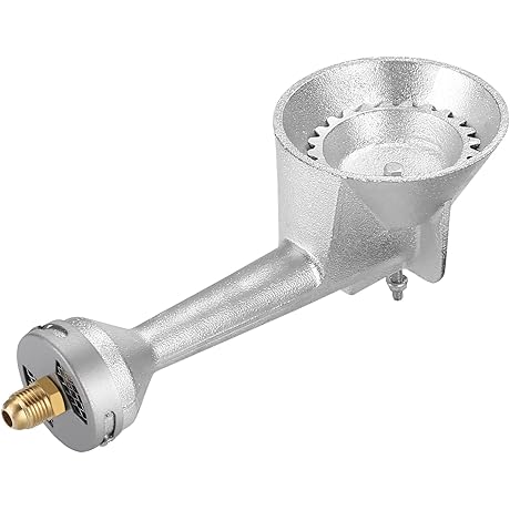 Coleman Propane Burner (High Pressure), Cast Iron Construction Gas Burner Head for Propane Orifice