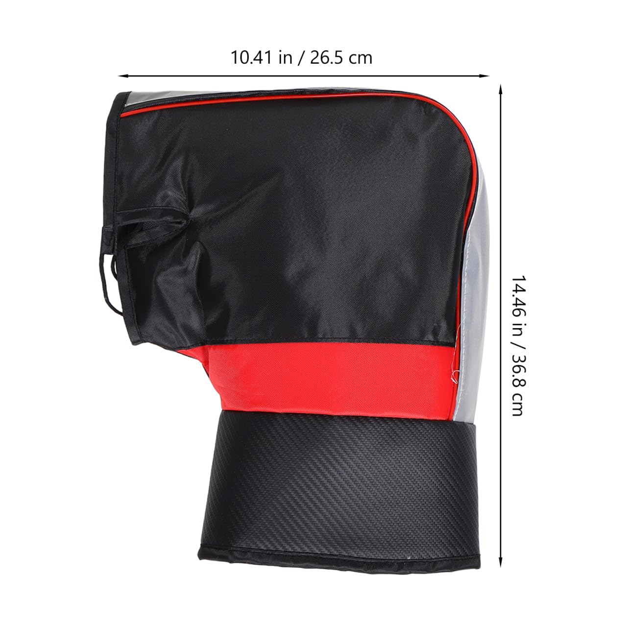 OUNONA Guanti da Moto Invernali Antivento e Impermeabili Spessi e Caldi per Scooter Design Spesso per Mantenere le Mani Calde in Inverno Adattabili Vari Modelli di Moto Elettrica
