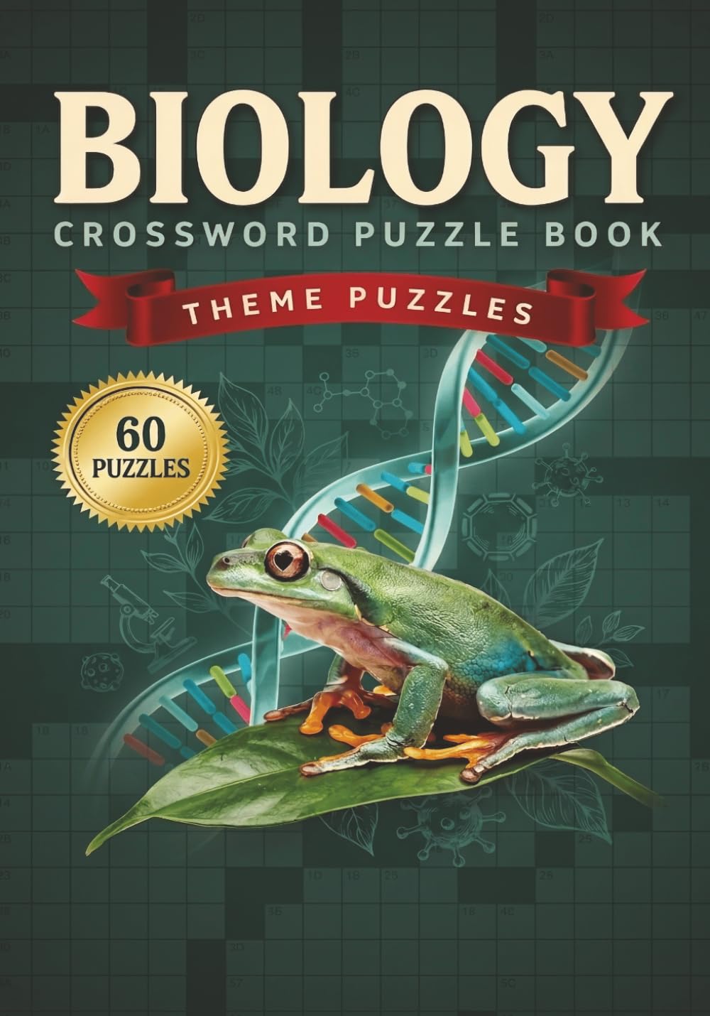 Biology Crossword Puzzle Book: College Biology Crossword Puzzles, Biology Student Activity Book
