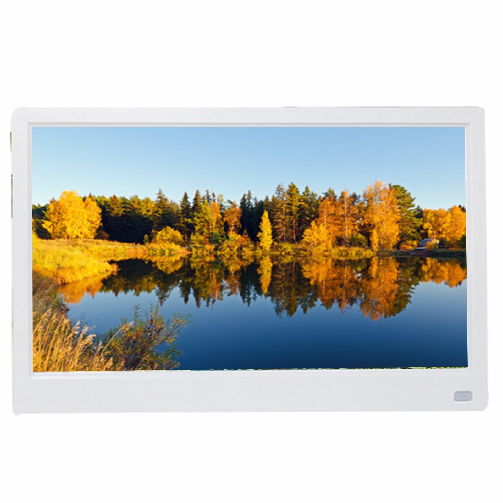 MYUYEE 15.6-Inch Hd Display Wifi Digital Photo Frame - Black (White)