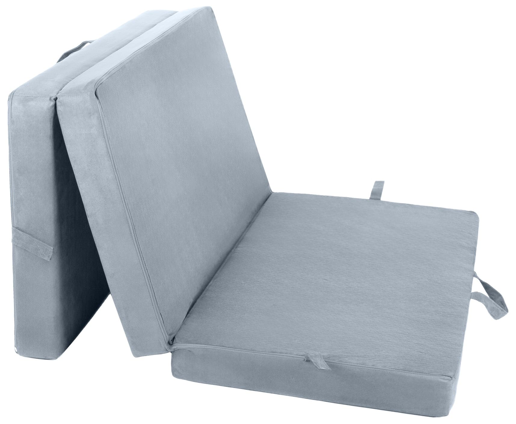 Velinda Materasso Divano Pieghevole Ospiti 120x200x10cm (Colore: Grigio)