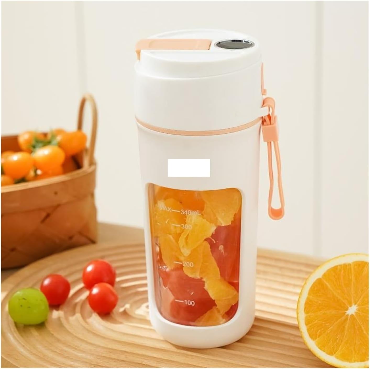 Fit for Portable Electric Juicer Blender - Multifunctional Fruit Mixer with 6 Blades and 1200mAh for Smoothies and Juices(Green)