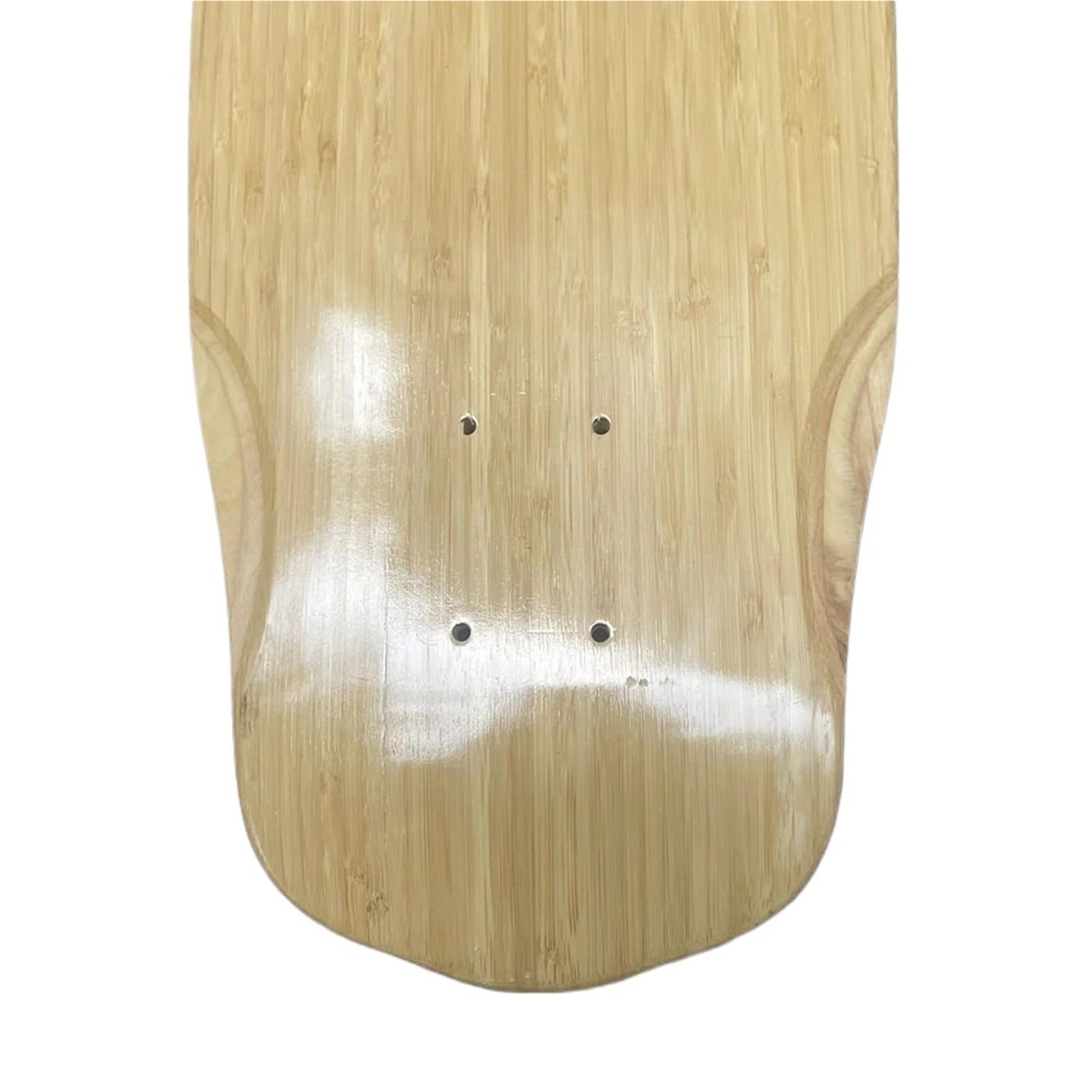 Cubierta Longboard de arce y bambú de 37 pulgadas en blanco for bricolaje
