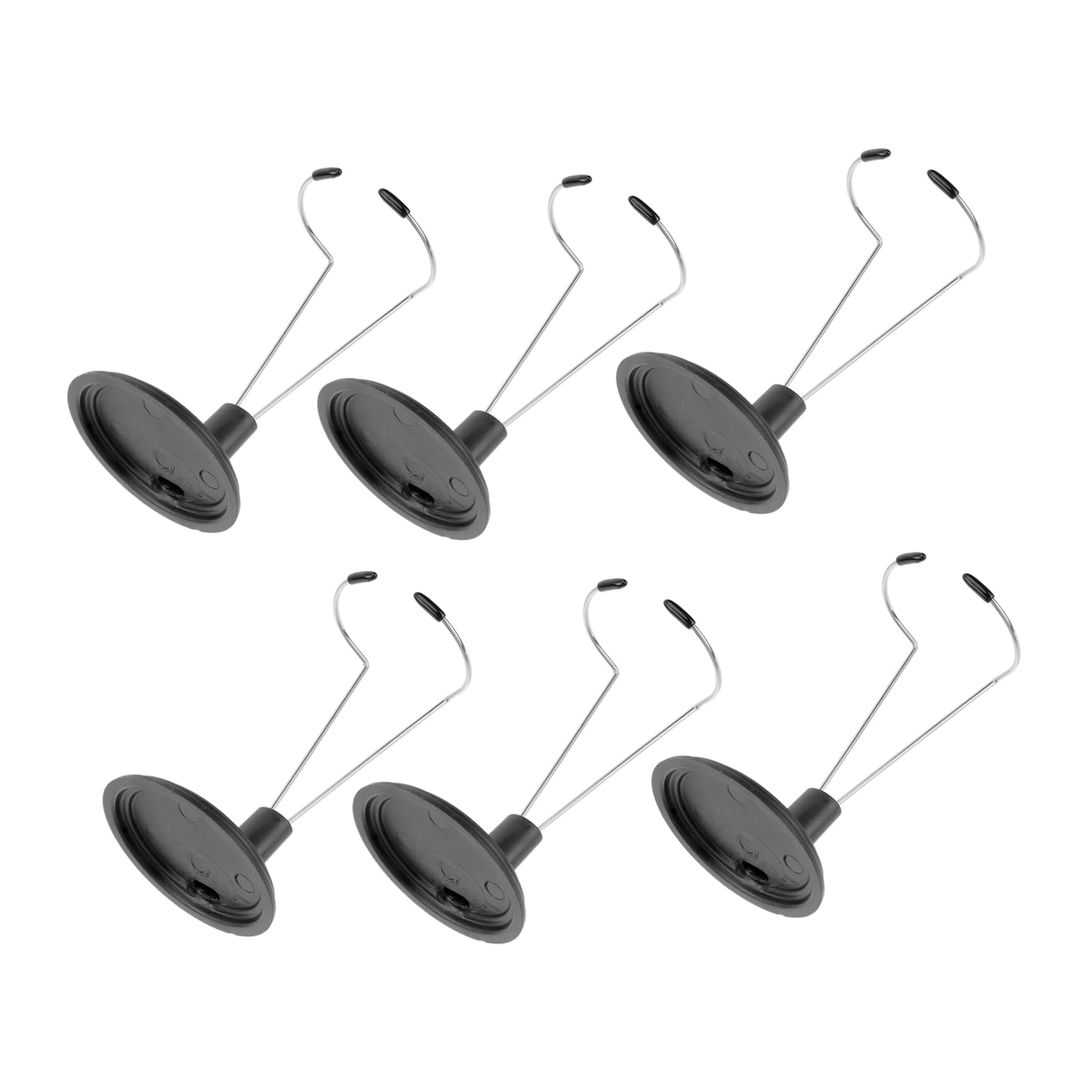 Hohopeti 3sets Professional Toy Model Bracket Doll Display Rack 15cm Doll Stand Sturdy PVC Ideal for Home Store Market Decor 6pcs*3