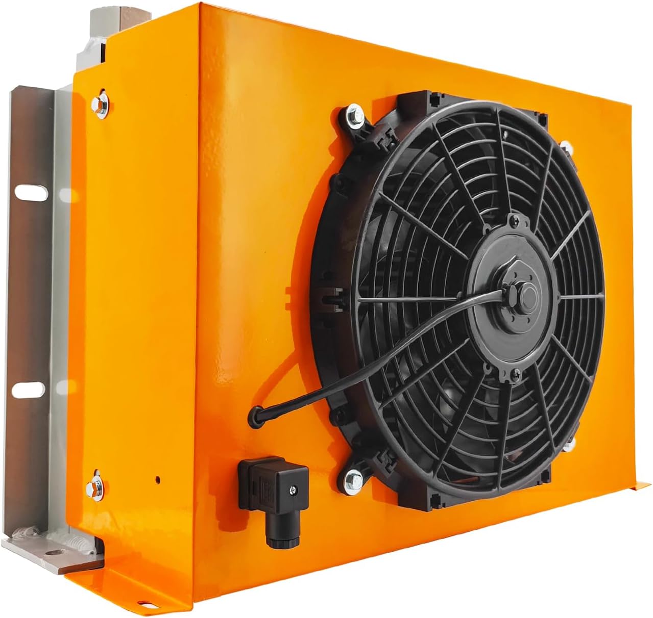 AH1417T-CA AC110V Hydraulic Oil Cooler 150L/min Fan 2MPa 160W Hydraulic Air Cooler Air Cooled Oil Radiator Heat Dissipation