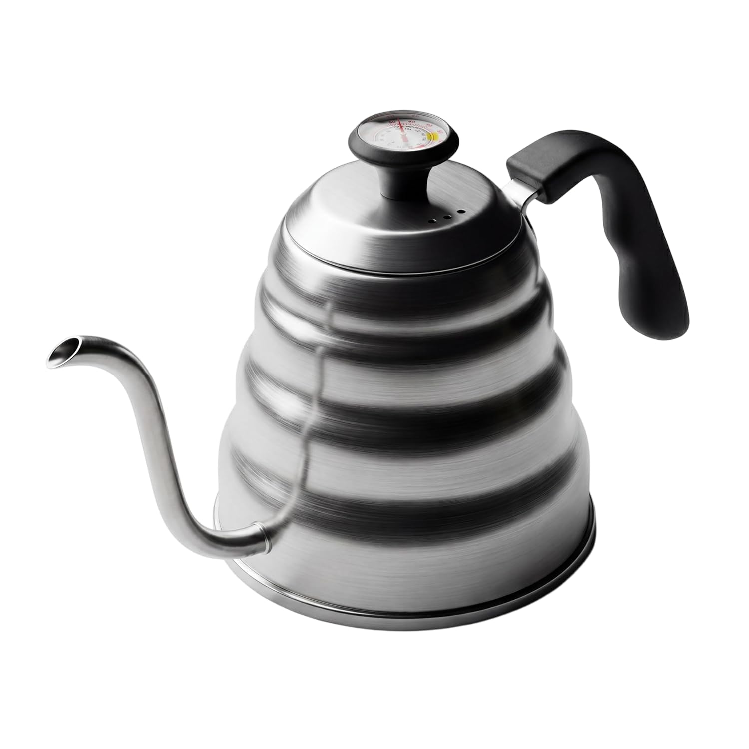 AXEON Stainless Steel Pour Over Coffee & Tea Kettle – 1200 ml | Built-in Thermometer & Gooseneck Spout for for Precise Pouring, Easy to Grip & Heat Resistant Handle | Stovetop Coffee Brewing Kettle-image-43