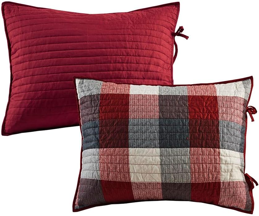 Gracie Mills Donner 6 Piece Reversible Plaid Daybed Cover Set