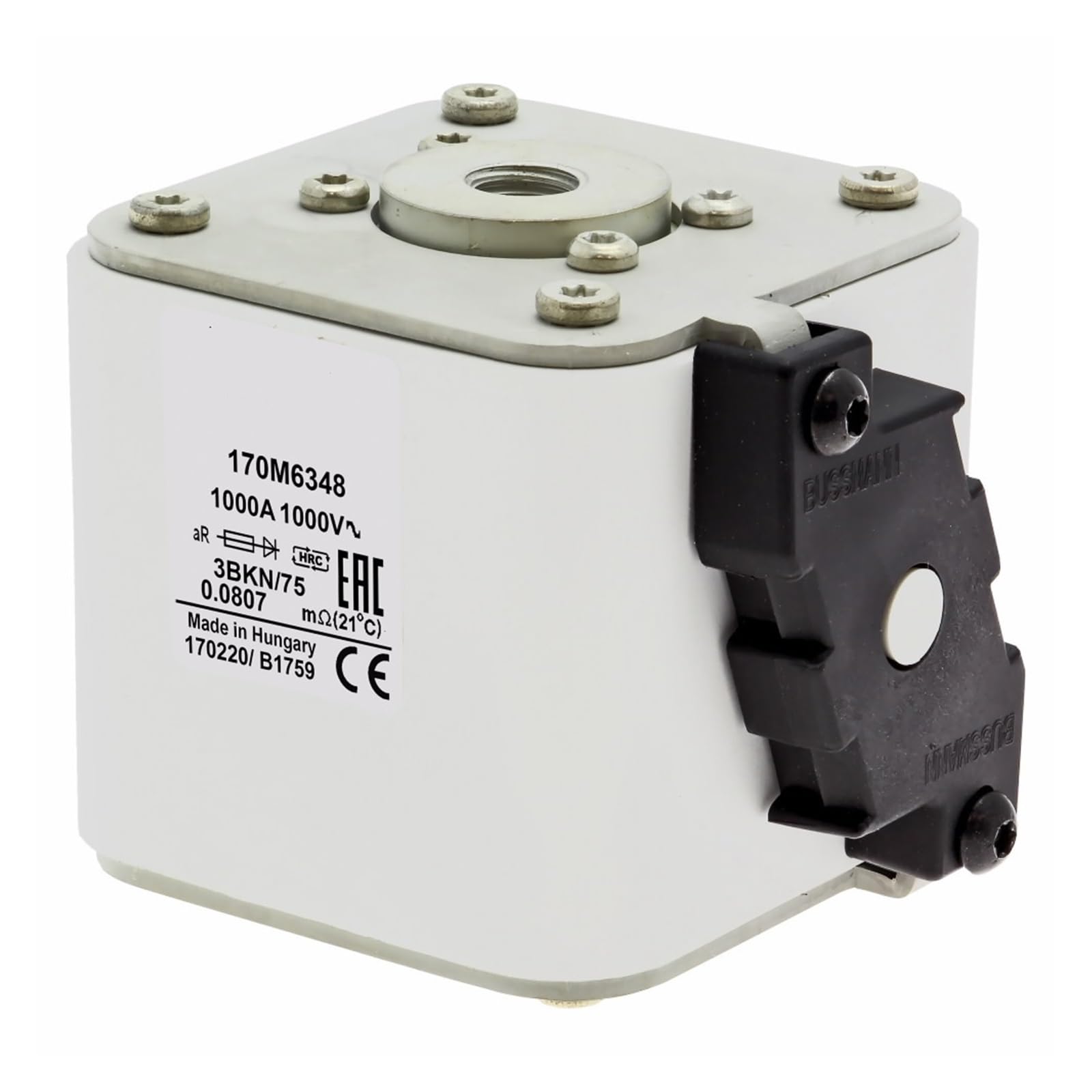 Fusible 170M6349 évite les pannes sur réseau électrique 1100A 1000V
