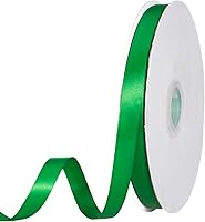 Vista 39 de Cinta amarilla de maíz, cinta de satén de poliéster de doble cara de color sólido, 1 1/2 pulgadas de ancho, 100 yardas de largo, perfecta