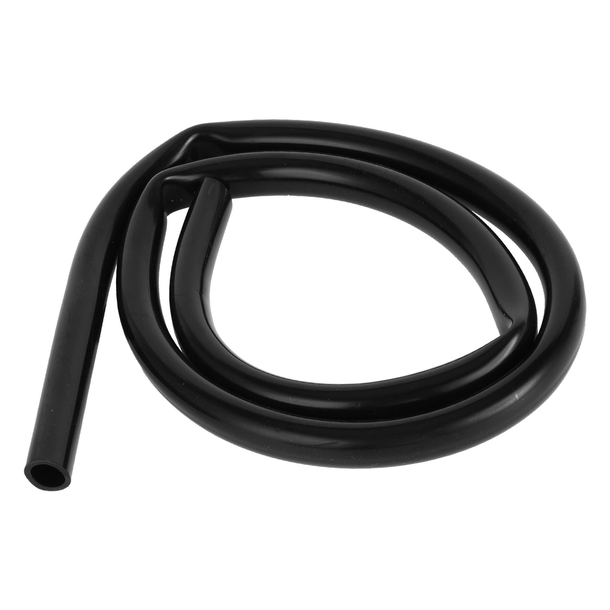 1 pezzo Tubo in Silicone Universale per Vuoto Auto Tubo in Silicone per Linea di Vuoto Auto Nero ad Alta Temperatura 3.3FT 13/16" 20mm ID 2mm Spessore