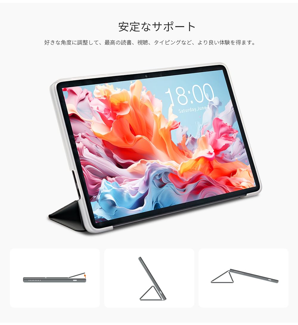 Amazon.co.jp: TECLAST P30/P30T Android 16 タブレットケース、撥水