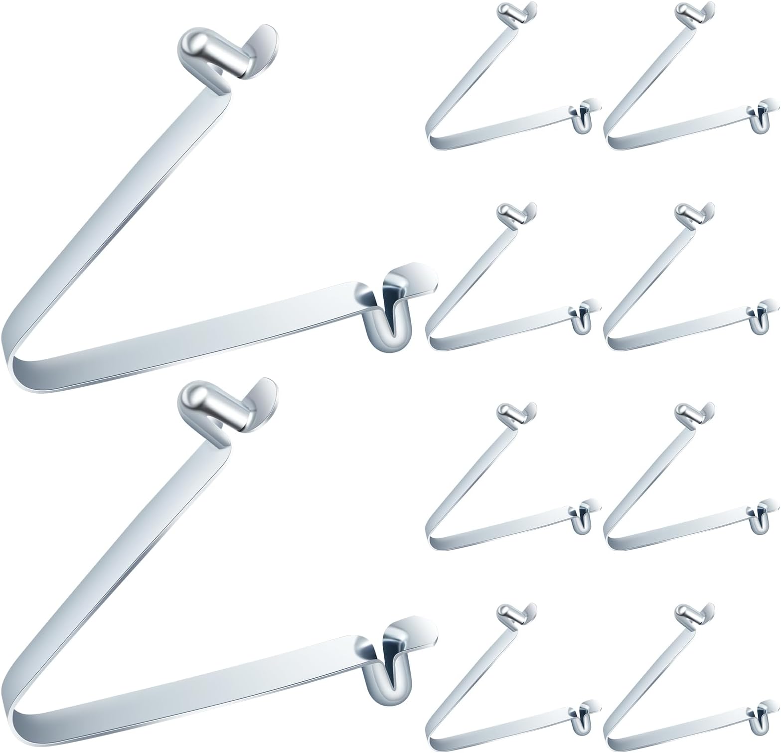 10 Pcs Scaffolding Pins Scaffold Spring Retainers Coupling Locking Pins Galvanized Steel Scaffolding Pin Parts Locking Equipment Accessories