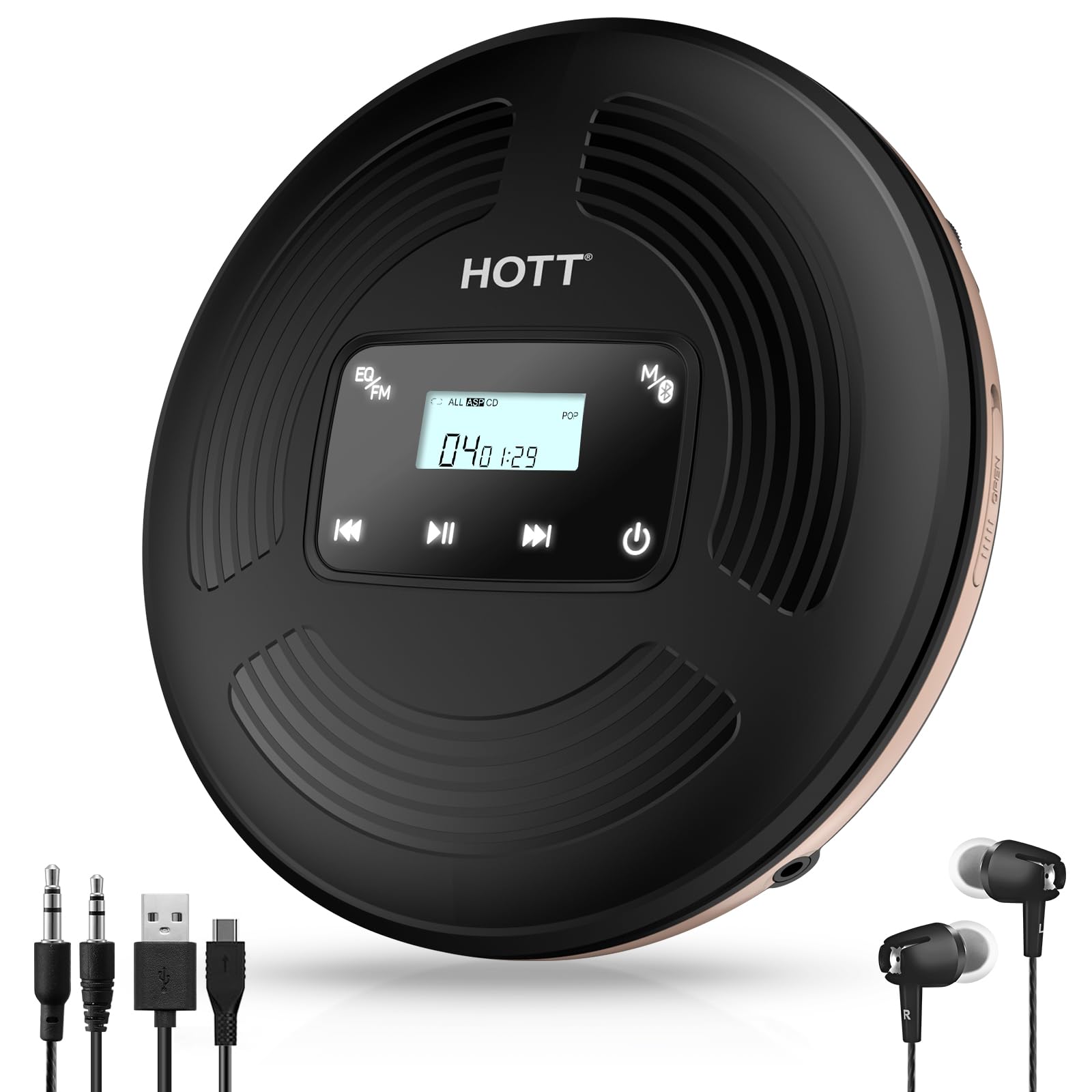 OTOtron(オトトロン)一式(本体１個)ポータブルCDプレーヤーCD2枚付き OTOtron(オトトロン)一式(本体1個)ポータブルCDプレーヤーCD2枚付き